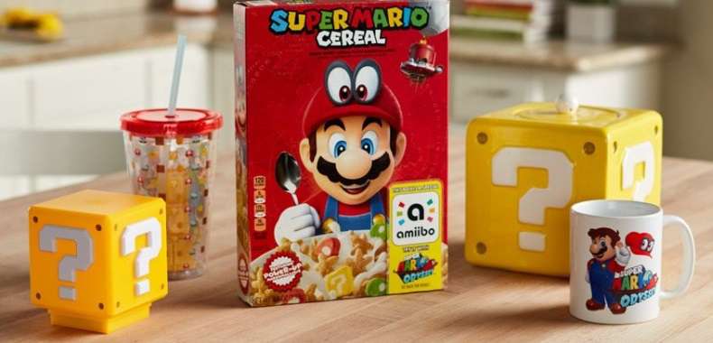 Super Mario Cereal oficjalnie! Pudełko otrzyma funkcje amiibo