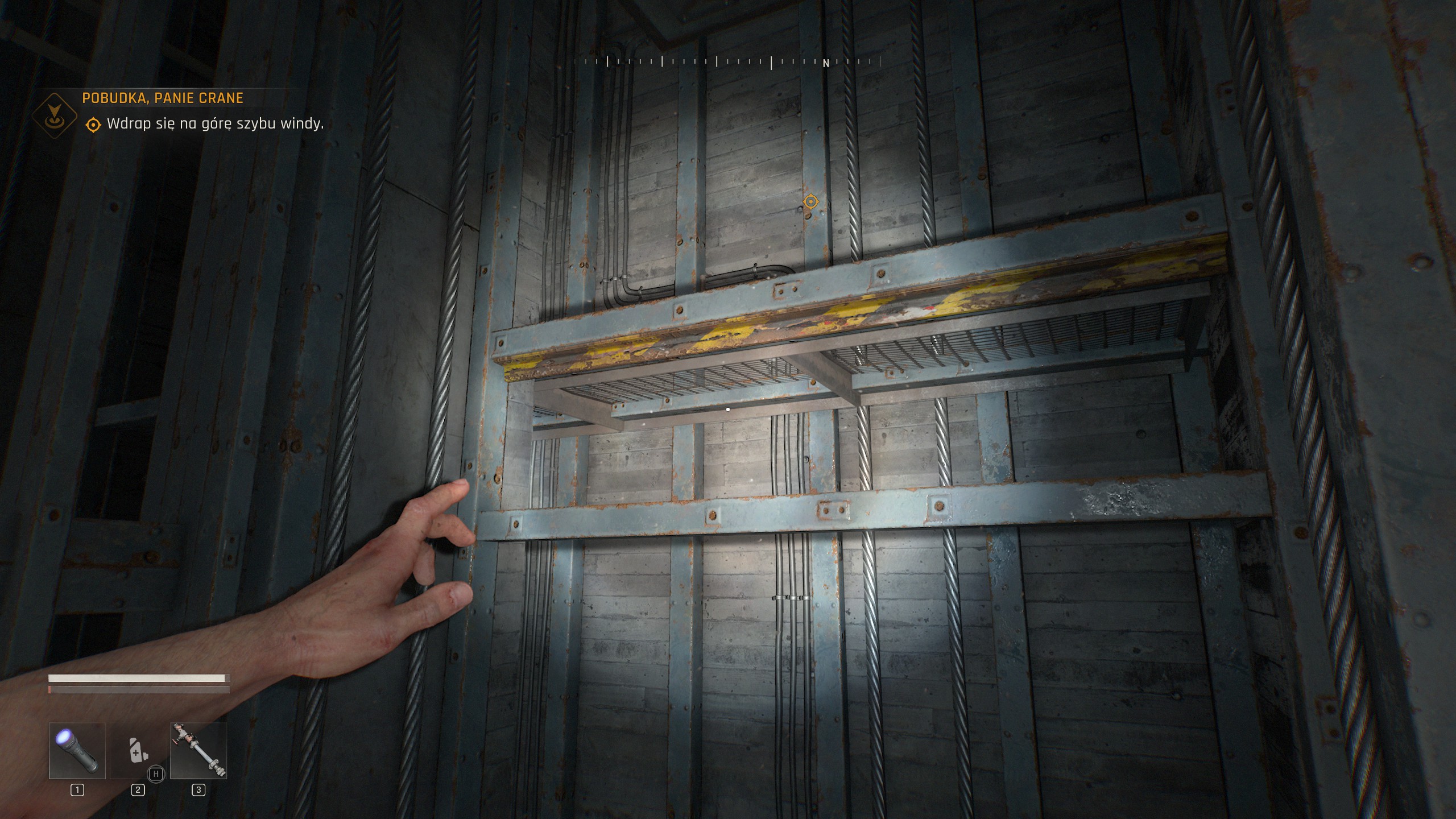 Dying Light The Beast - Pobudka Panie Crane: radio, Olivia, zarażeni, winda