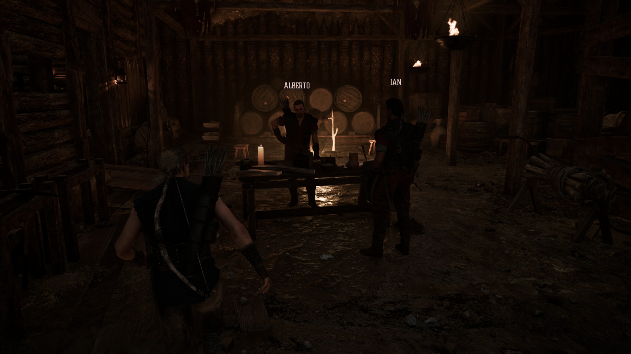 Gothic 1 Remake - Rzucając cień, Próba wiary: Cienie, wstawiennictwo, poręczenie, stara kopalnia, Ian
