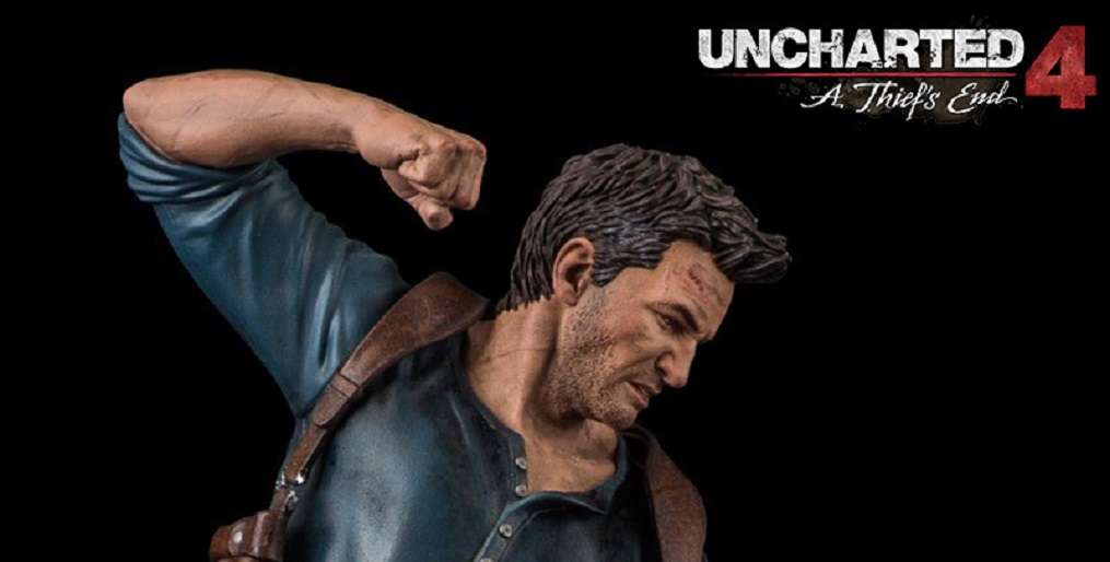 Uncharted 4 - świetna statuetka Nathana Drake&#039;a