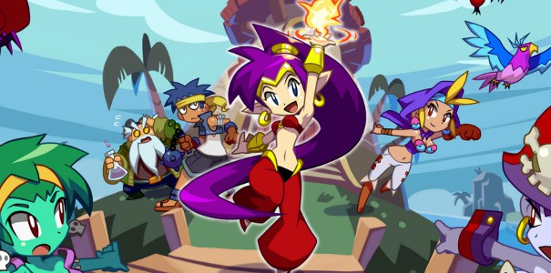 Walcząca włosami półdżinn na rozgrywce z Shantae: Half-Genie Hero