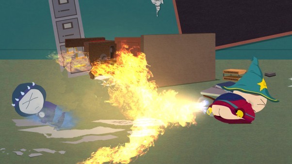 Płomienne pierdy na pierwszym gameplayu z South Park: The Stick of Truth