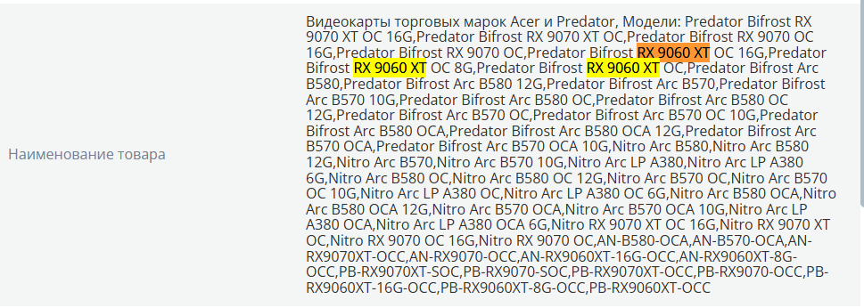 RX 9060 przecieki