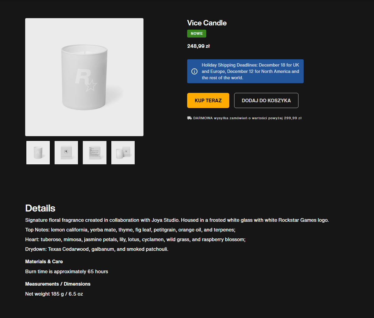 Fani GTA 6 rozwścieczeni. Rockstar Games sprzedaje kubki za 250 zł - i to bez darmowej dostawy