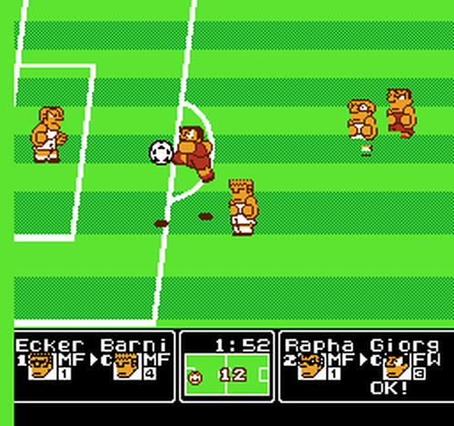 Kunio Kun no Nekketsu Soccer League (Goal 3)