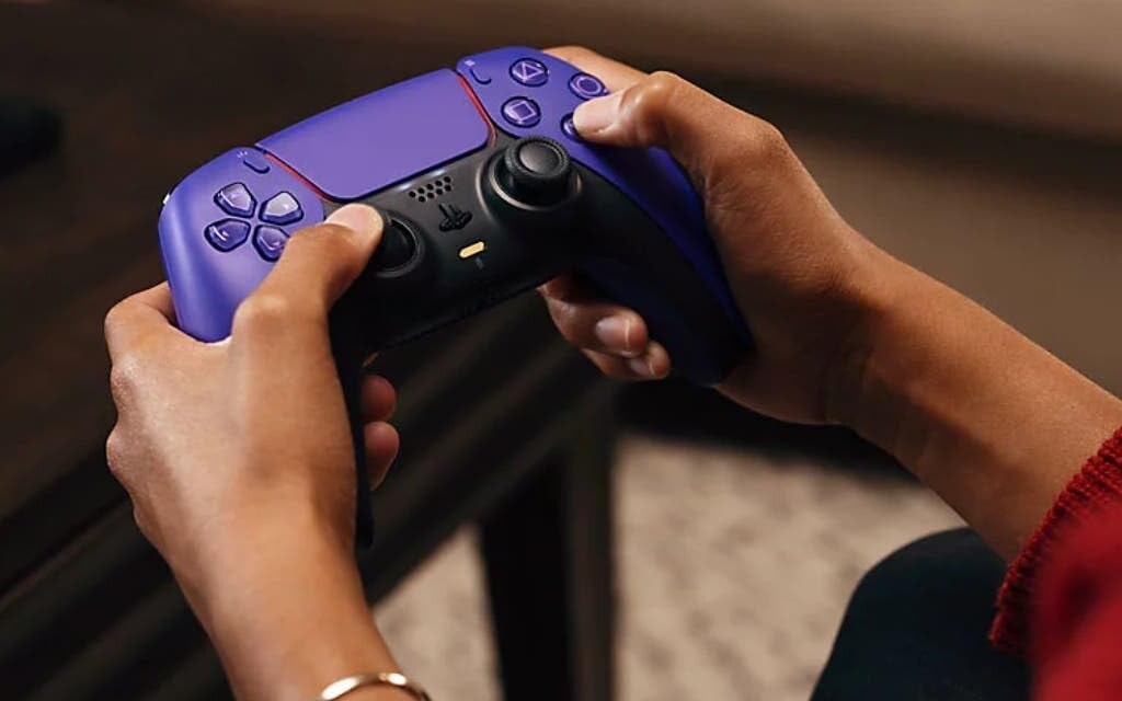 Pad Sony DualSense do PS5 i PC (fioletowy) bez haczyków za 239 zł