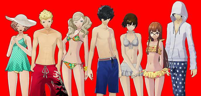 Persona 5 w bikini i strojach z Catherine. Dostaniemy wszystkie japońskie dodatki