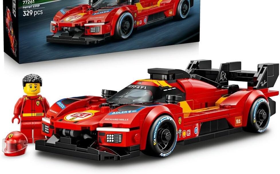 Zestaw LEGO Speed Champions z Ferari za 77 zł zamiast 115 zł z 329 elementami