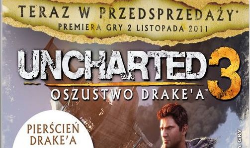 Uncharted 3 - przedsprzedaż z bonusami