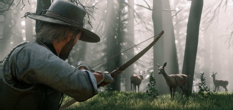 Red Dead Redemption 2 zachwyca realistycznym zachowaniem zwierząt
