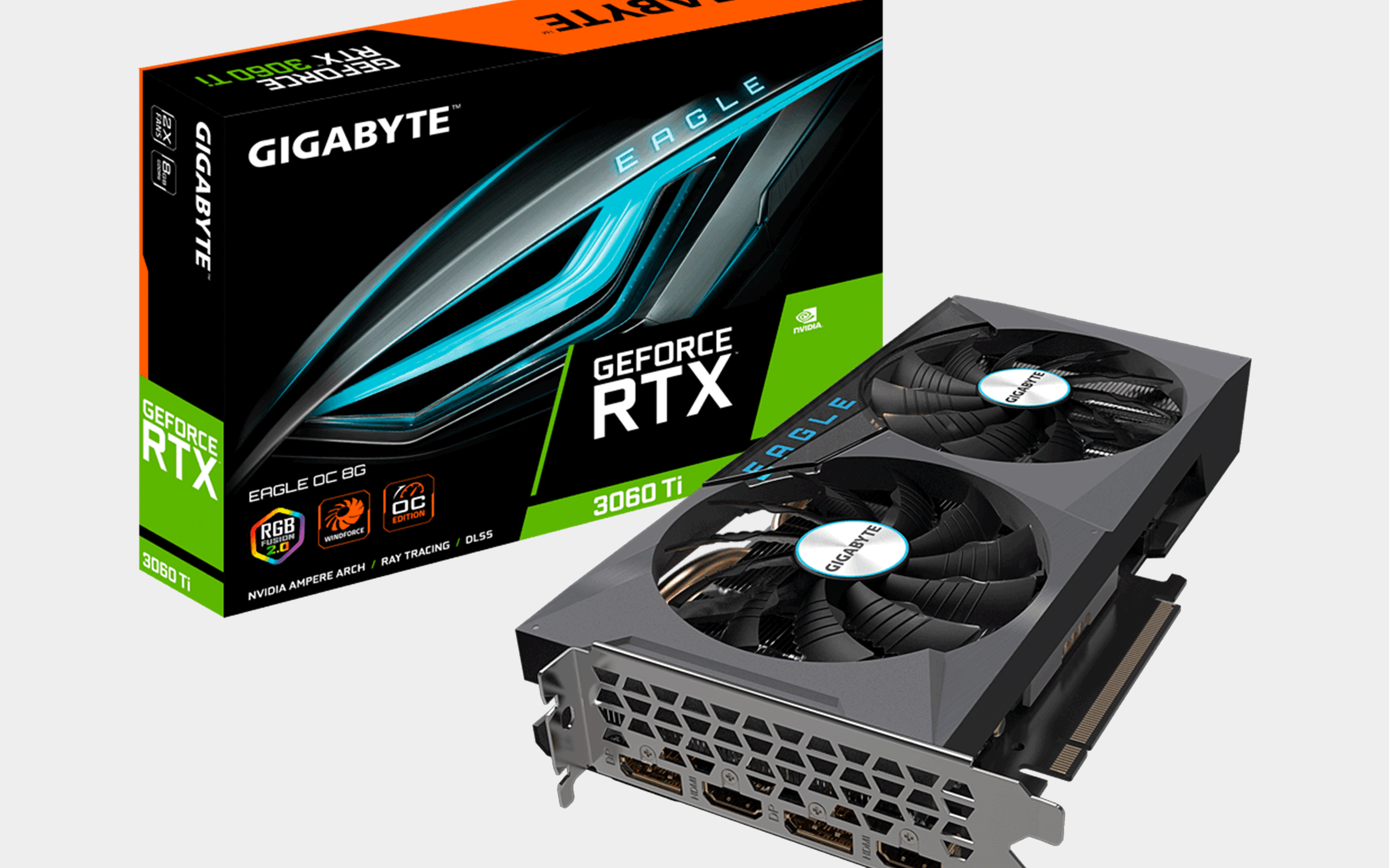 Karta graficzna Gigabyte GeForce RTX 3060 Ti EAGLE OC