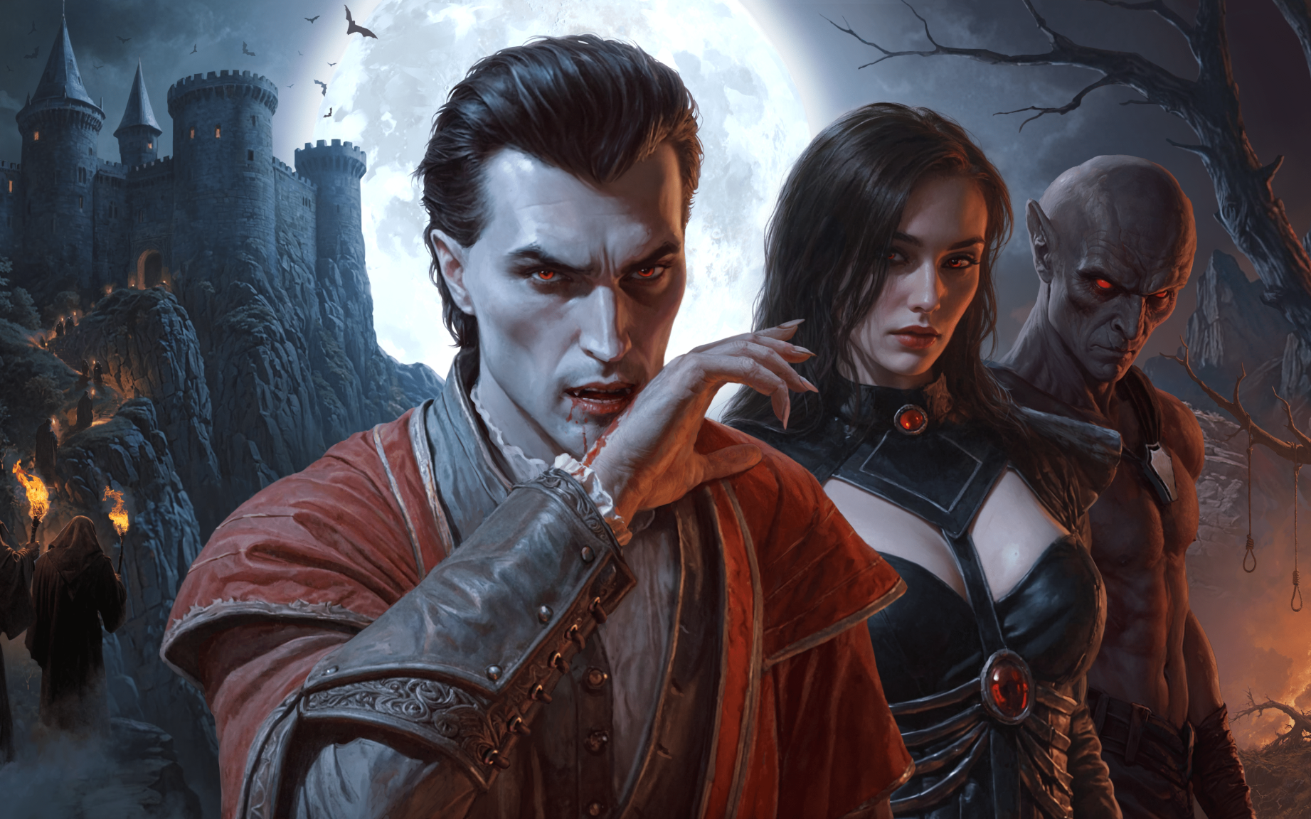 Vampires: Bloodlord Rising zapowiada się na znacznie lepszą grę niż Bloodlines 2