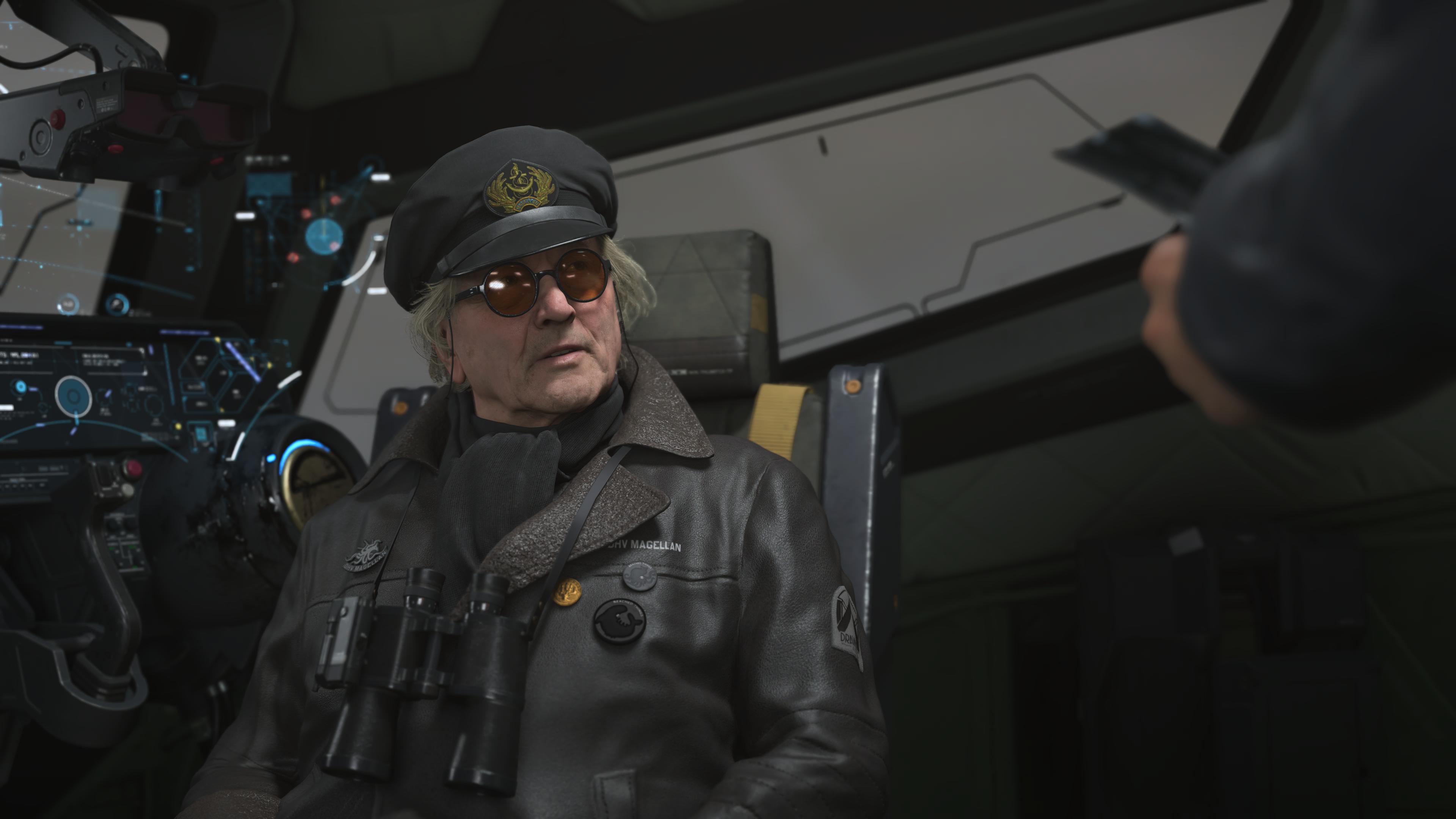 Death Stranding 2 - recenzja gry - kapitan statku