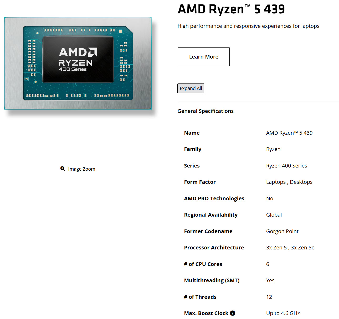 Ryzen 5 439