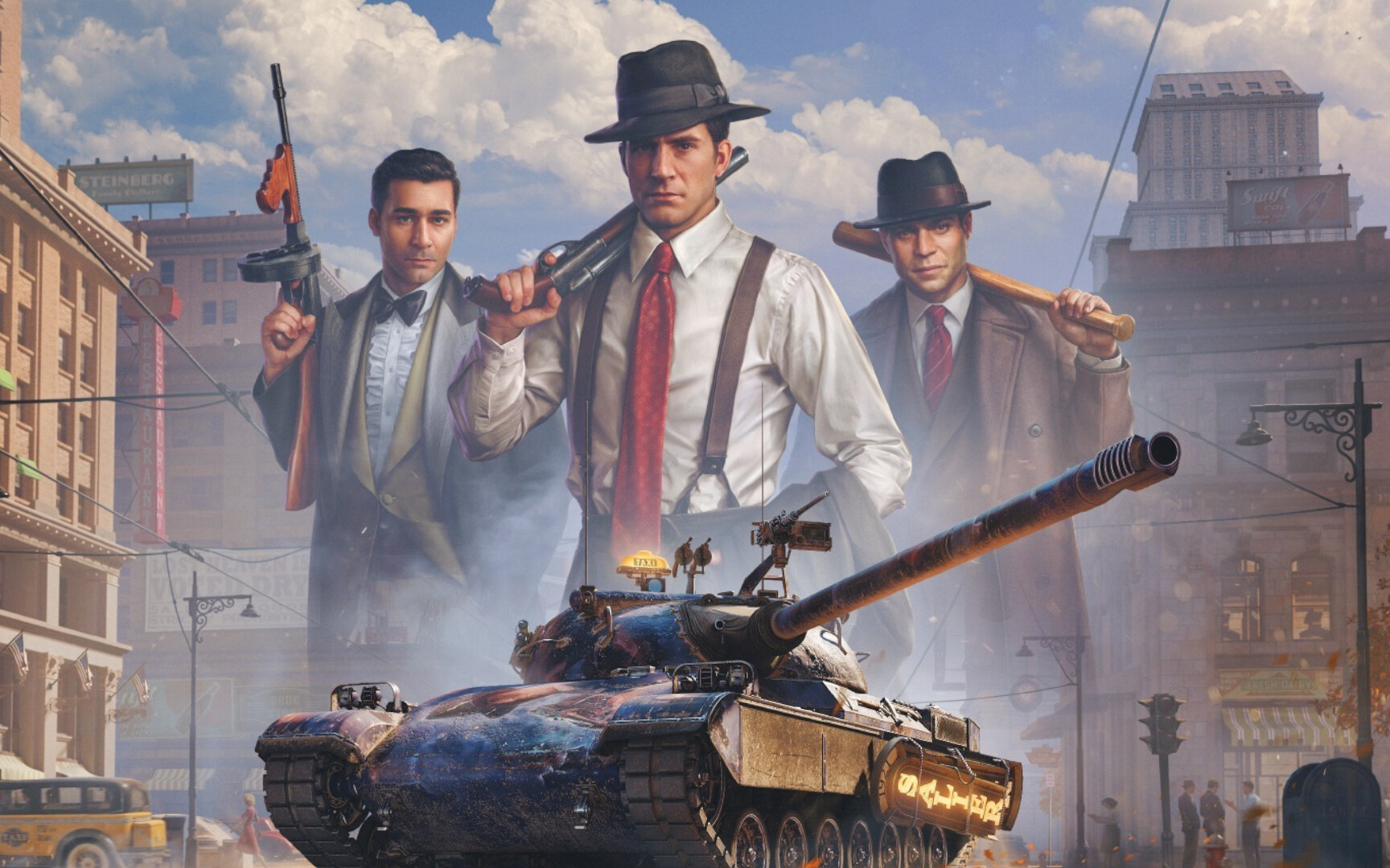Mafia przejmuje kontrolę nad czołgami. Wargaming potwierdza nowy crossover w World of Tanks
