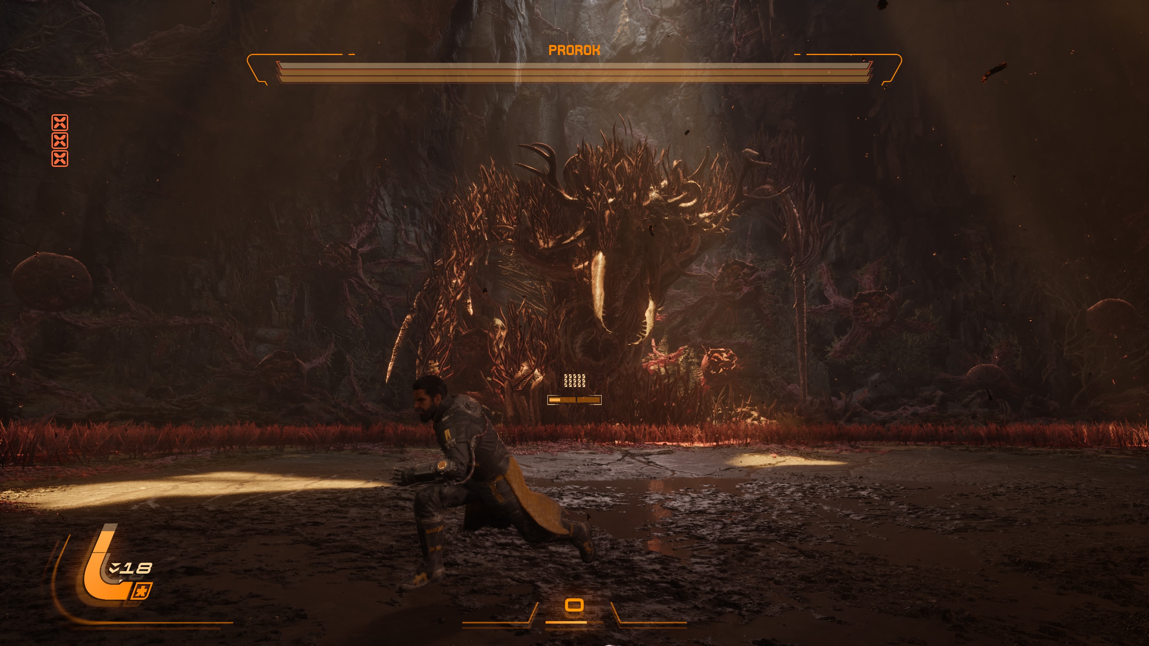 Saros - Prorok: pierwszy boss, władca, jak pokonać, najlepsza broń na starcie