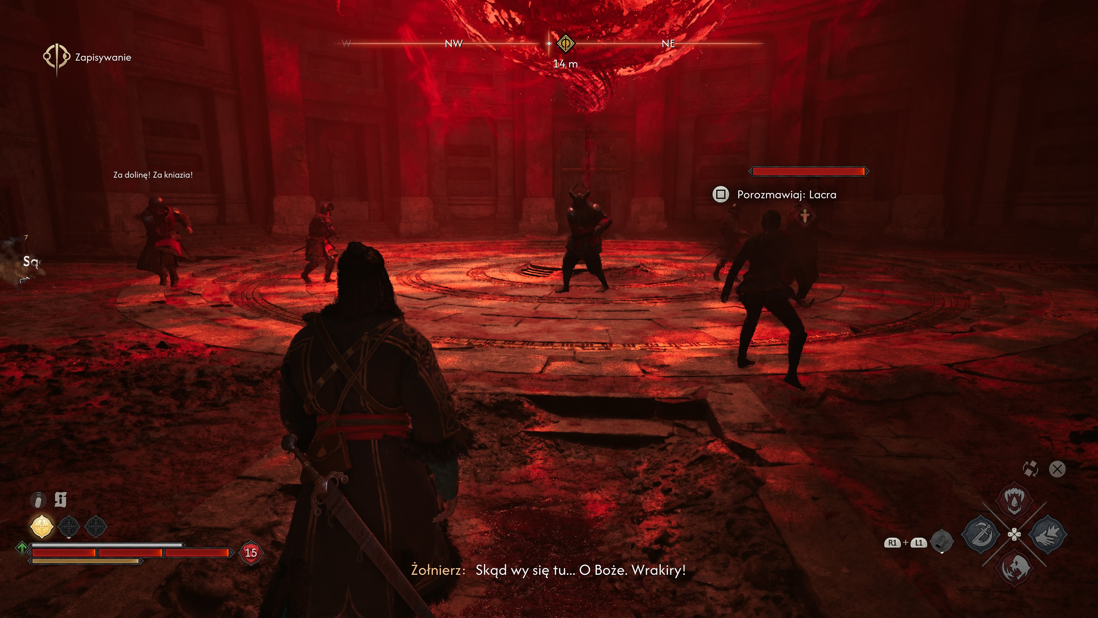 The Blood of Dawnwalker - Sąd o północy: atak na Brencisa, ruiny, pułapka, sala tronowa