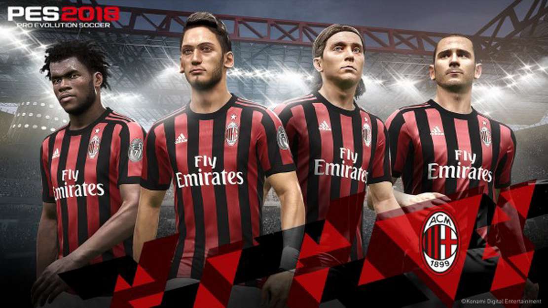 PES 2018. Forza Milan! Konami ujawnia zawartość pierwszego Data Packa