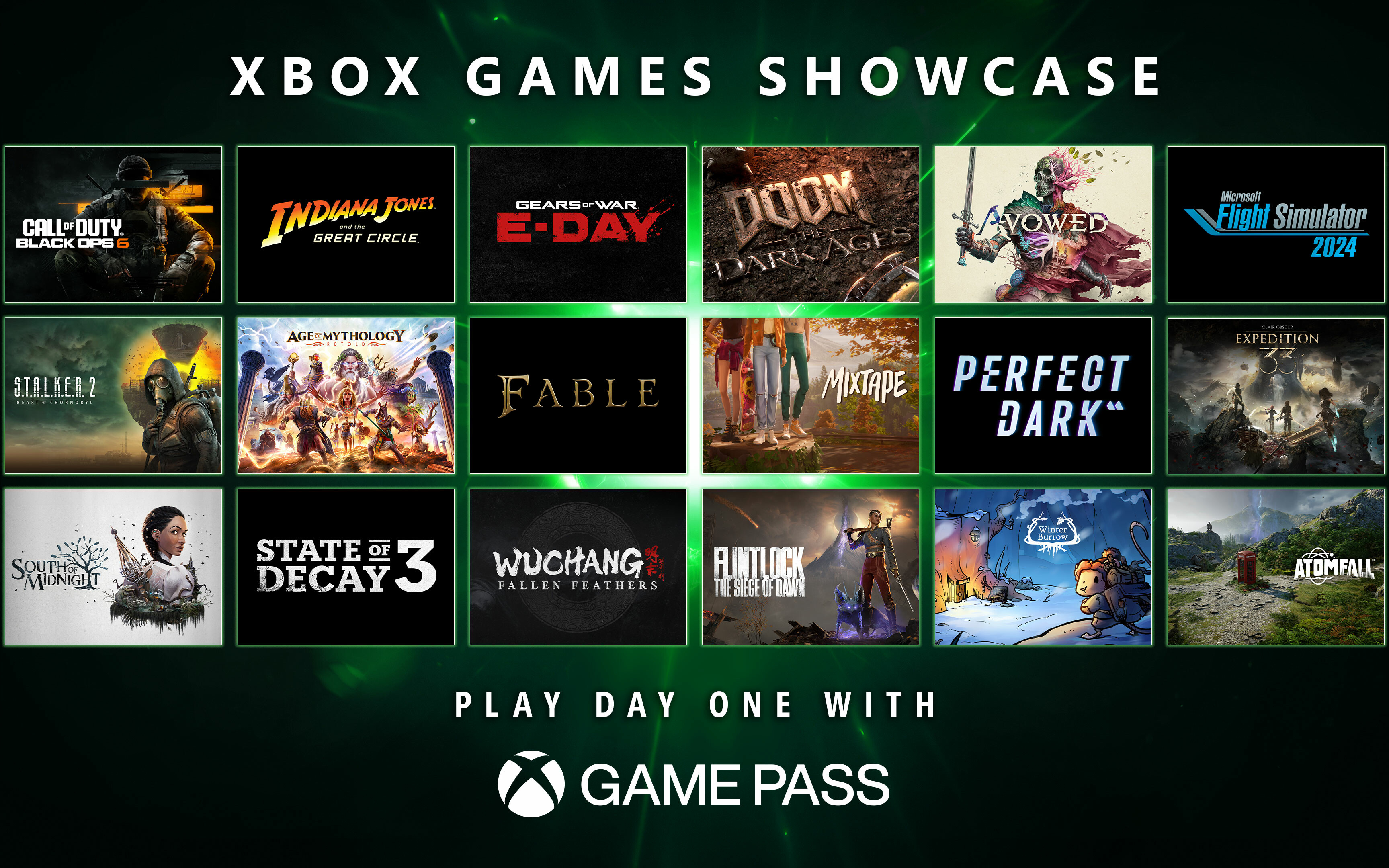 Xbox Game Pass i Xbox Games Showcase 2024