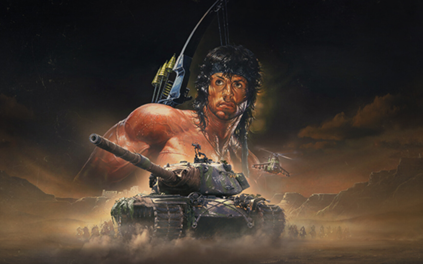 Rambo World of Tanks