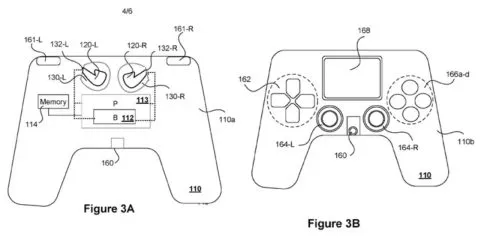 PS5 ze słuchawkami patent #1