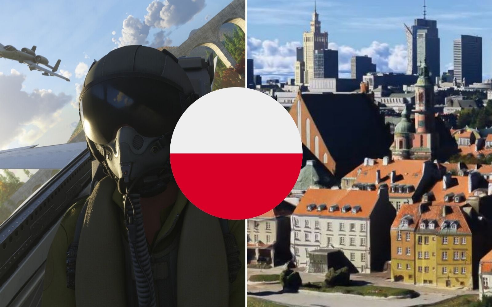 Polska w Microsoft Flight Simulator!