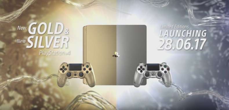 PlayStation 4 Slim w złotym i srebrnym wydaniu na zwiastunie. Znamy polskie ceny