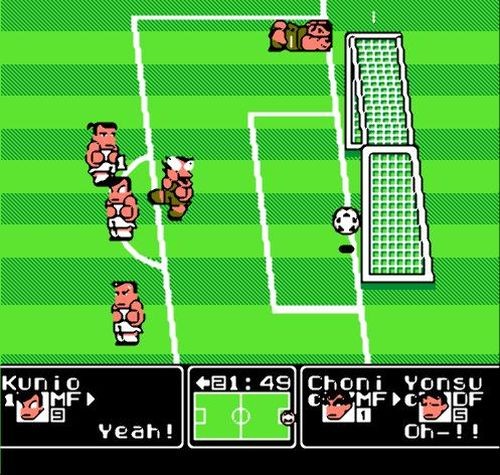 Kunio Kun no Nekketsu Soccer League (Goal 3)