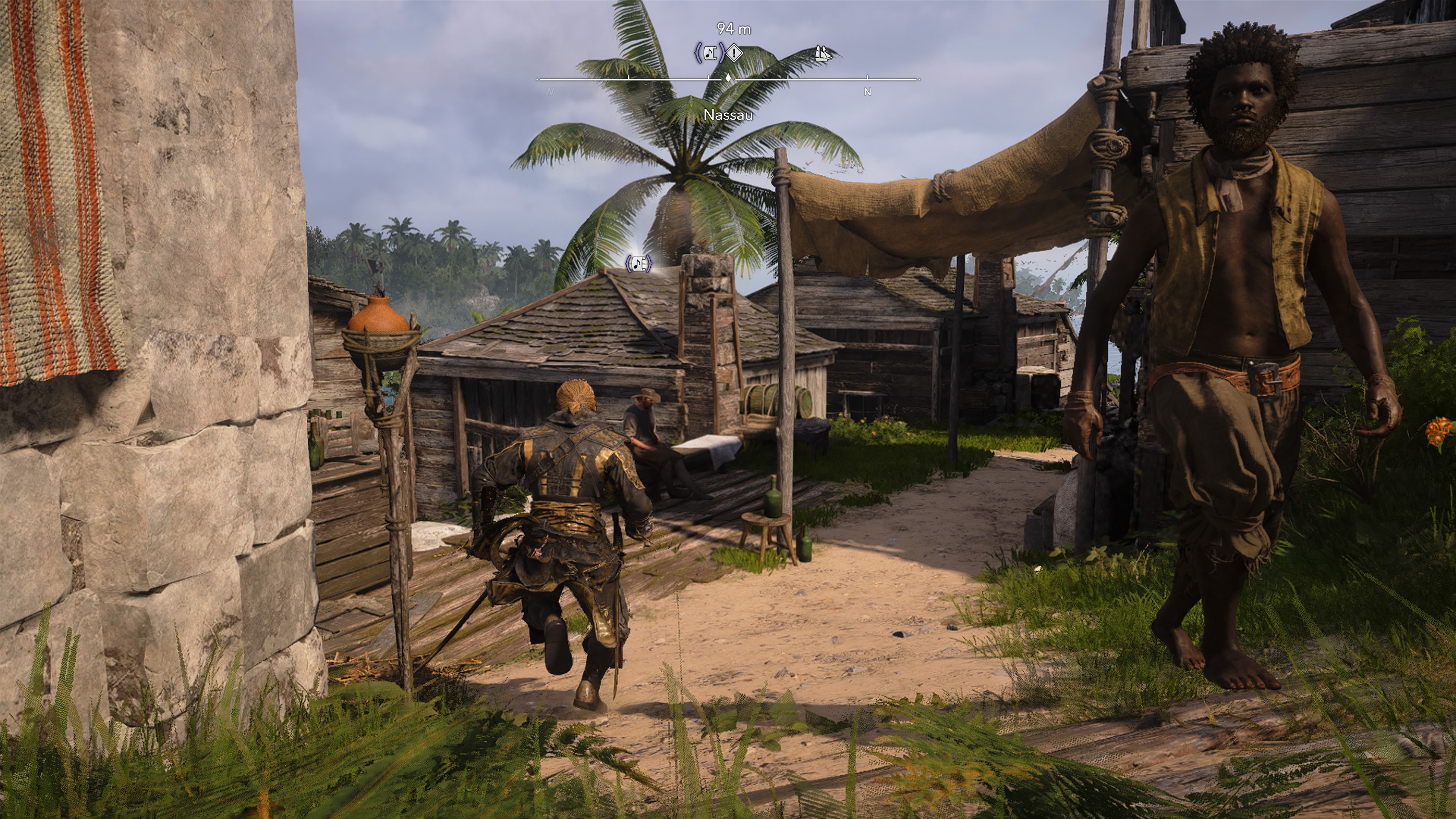 Assassin's Creed Black Flag Resynced - Karty z szantami w Nassau