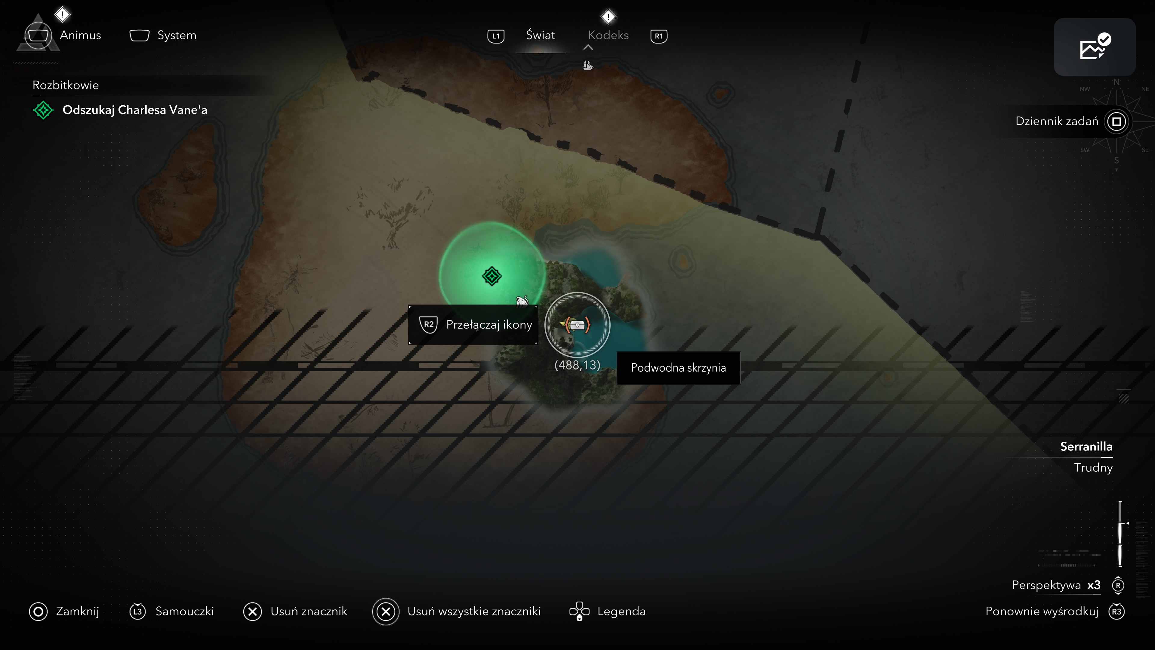Assassin's Creed Black Flag Resynced - Skrzynie w Isla Providencia