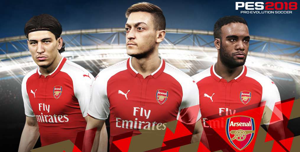 PES 2018 - Arsenal najnowszym partnerem