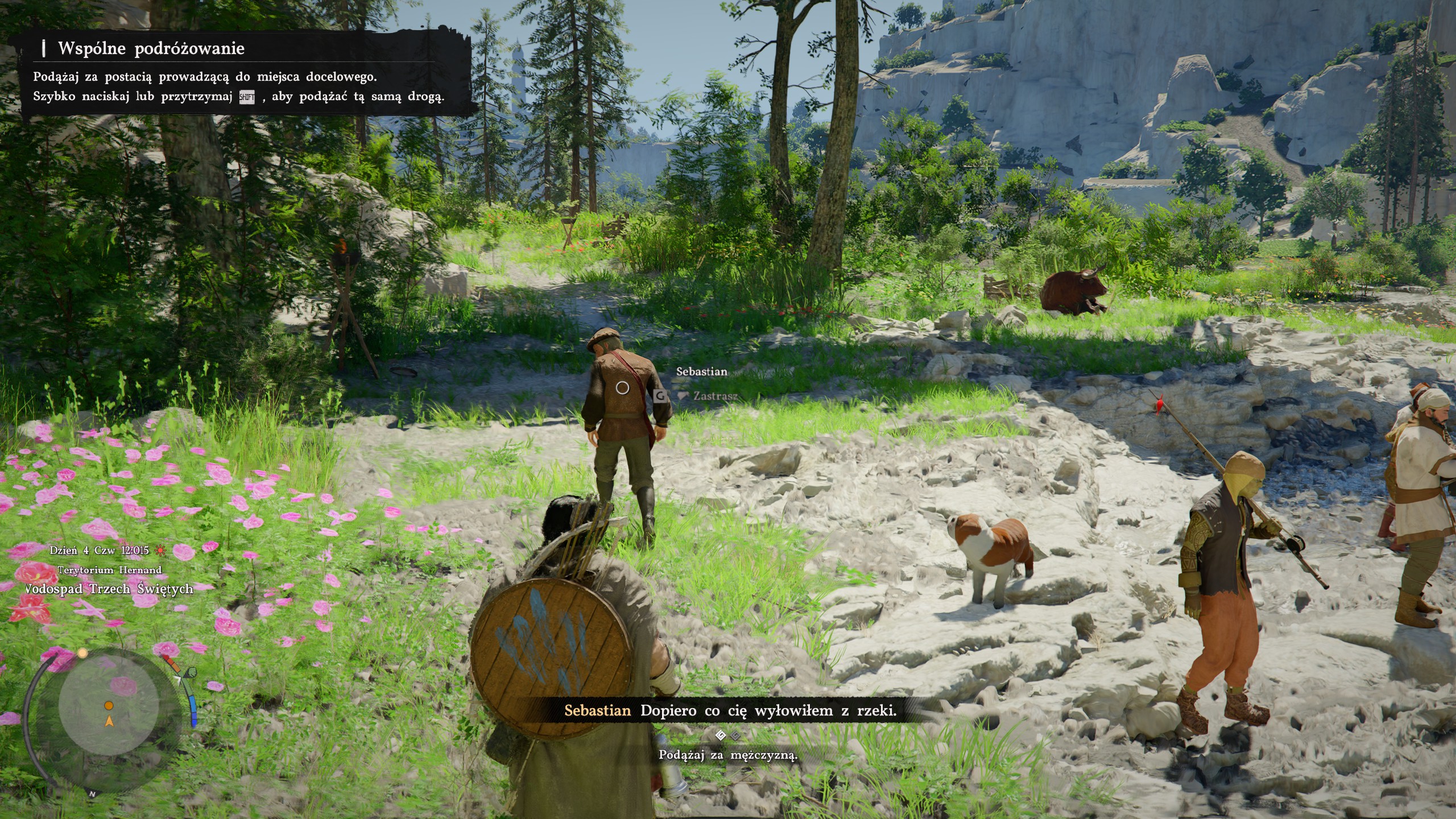 Crimson Desert - Podążanie za postacią w tym samym tempie: jak dostosować tempo?