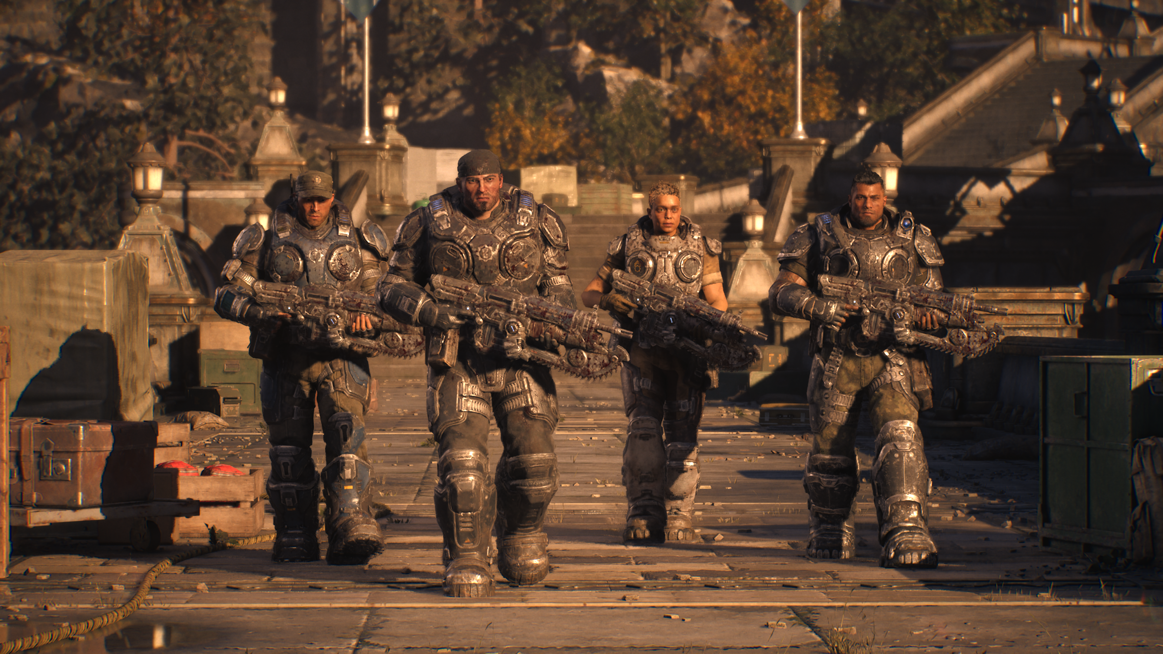 Gears of War: E-Day - recenzja gry. Czwórka bohaterów