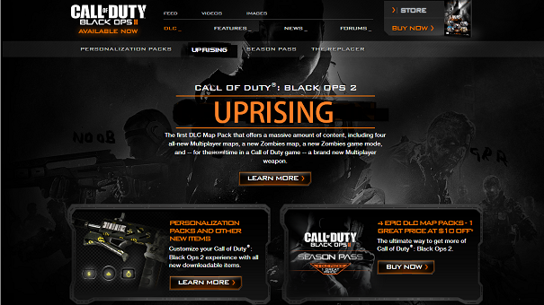 Przed wami plakat nowego DLC do Call of Duty: Black Ops 2