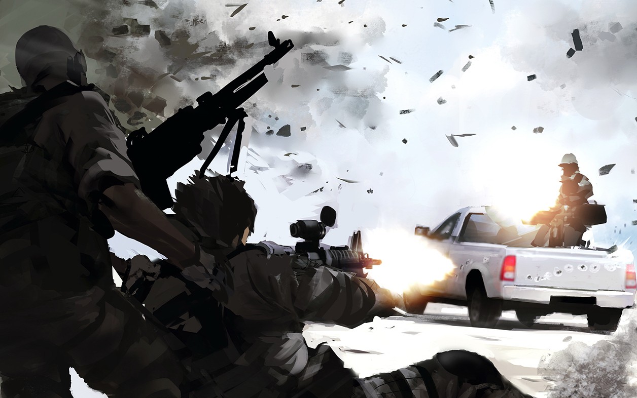 Klimatyczne grafiki koncepcyjne z Battlefield 4