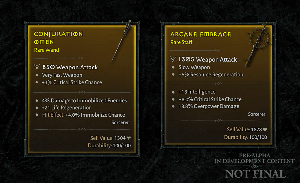 Diablo 4 przedstawia szczegóły przedmiotów. Blizzard zapowiada duży pokaz gry