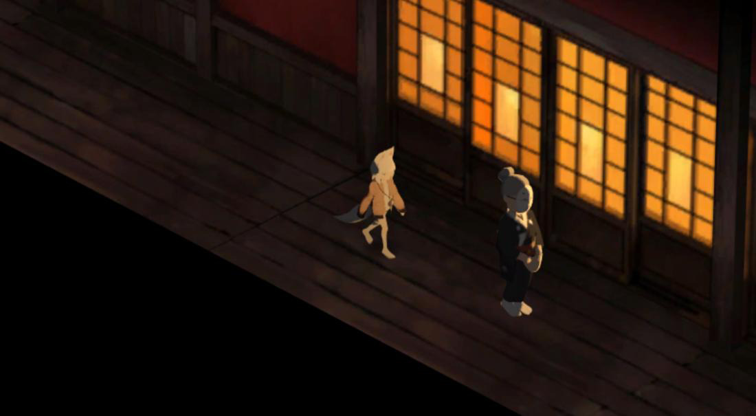 Fox and Frog Travelers: The Demon of Adashino Island
