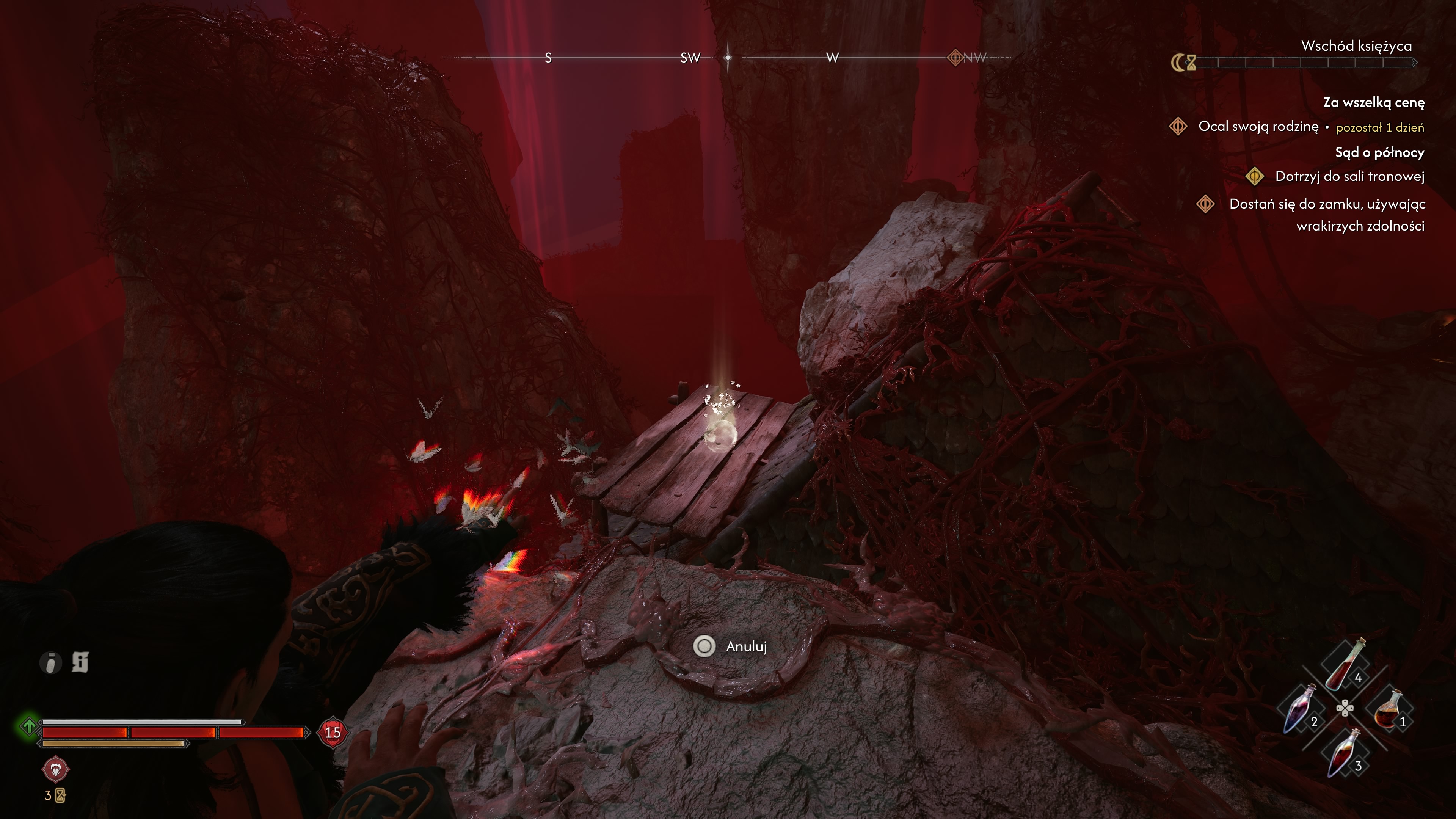 The Blood of Dawnwalker - Sąd o północy: atak na Brencisa, ruiny, pułapka, sala tronowa