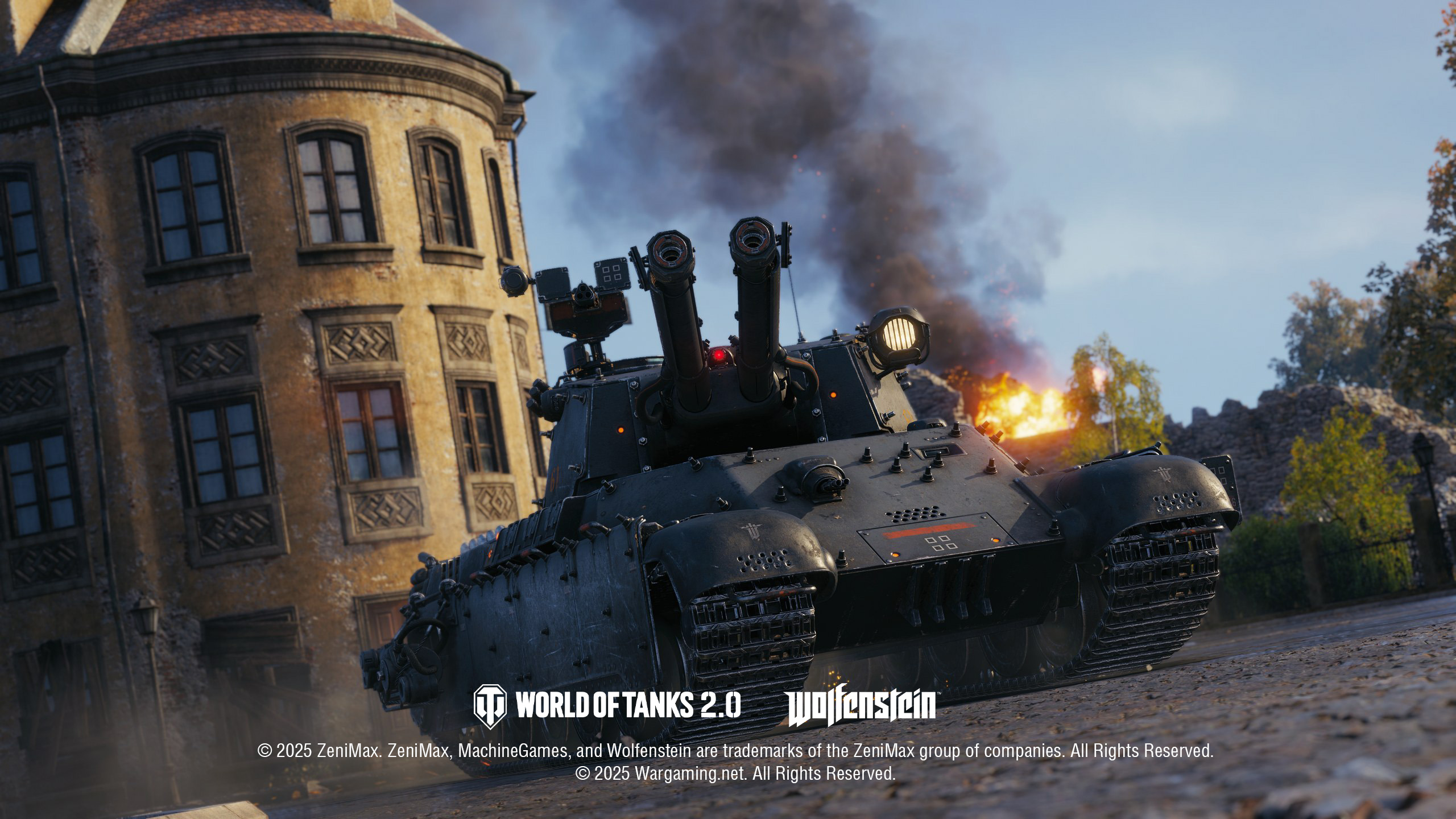 World of Tanks x Wolfenstein crossover - czołg Zwilling #7
