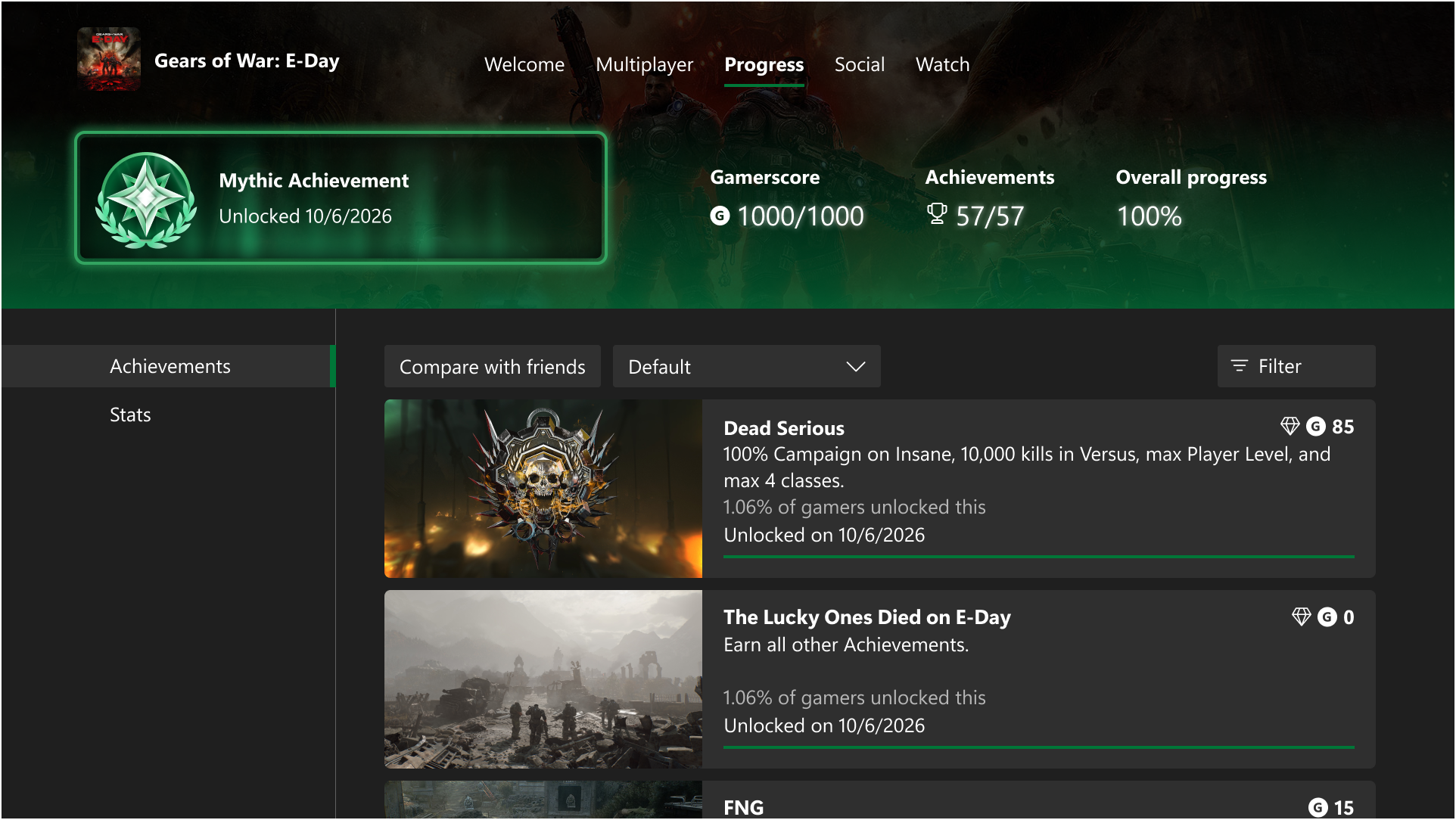 Xbox Mythic Achievements #2