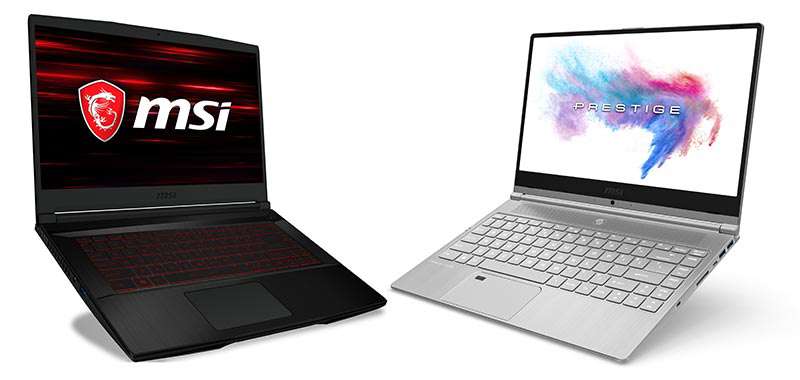 MSI prezentuje nowe laptopy z cienkimi ramkami na targach Computex 2018