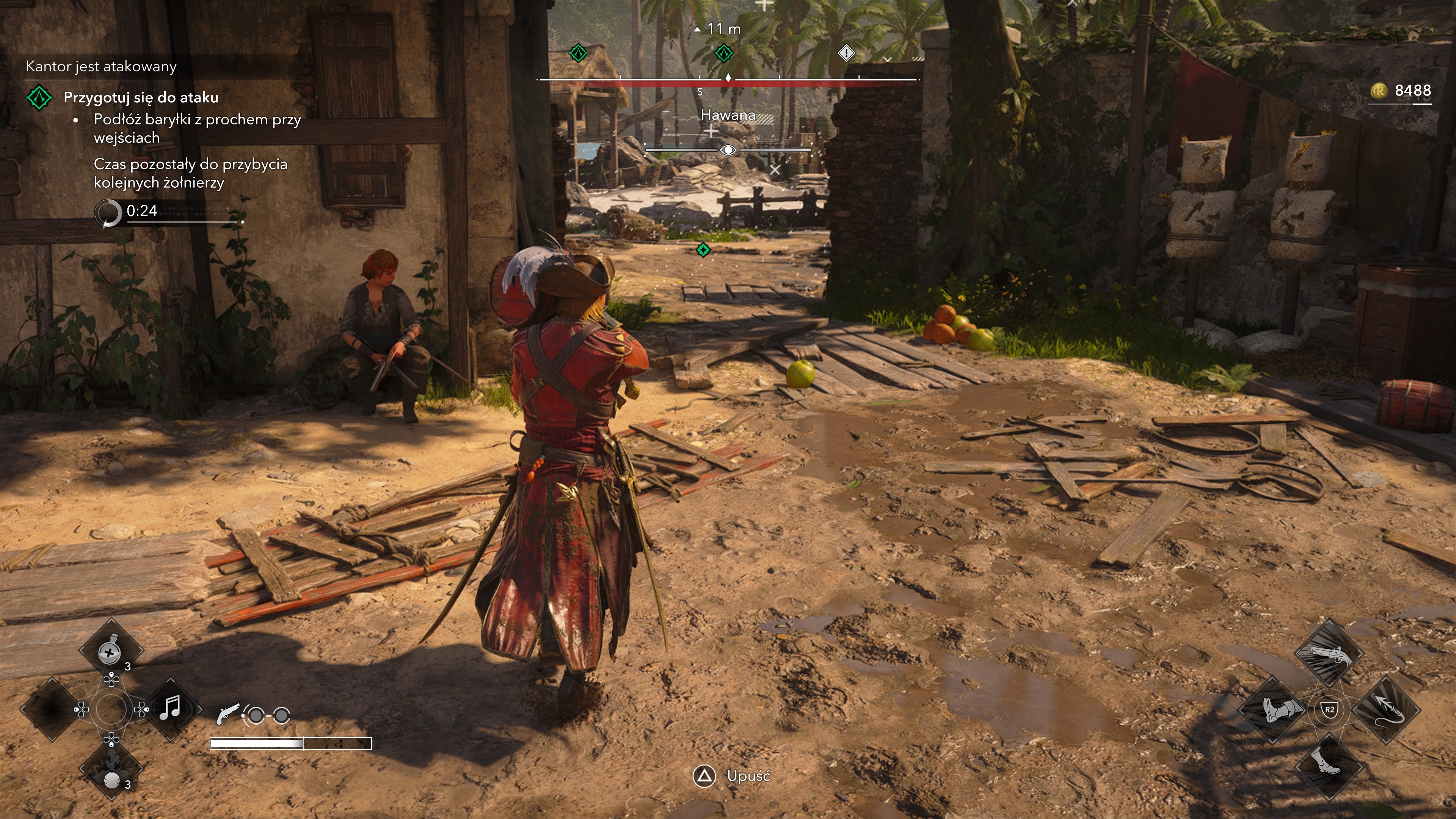 Assassin's Creed Black Flag Resynced - Rhona Dinsmore, Kantor jest atakowany, Złodziej na rynku