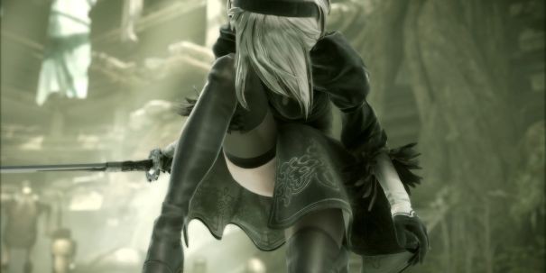 Miecz Noctisa i nowe zrzuty z NieR Automata