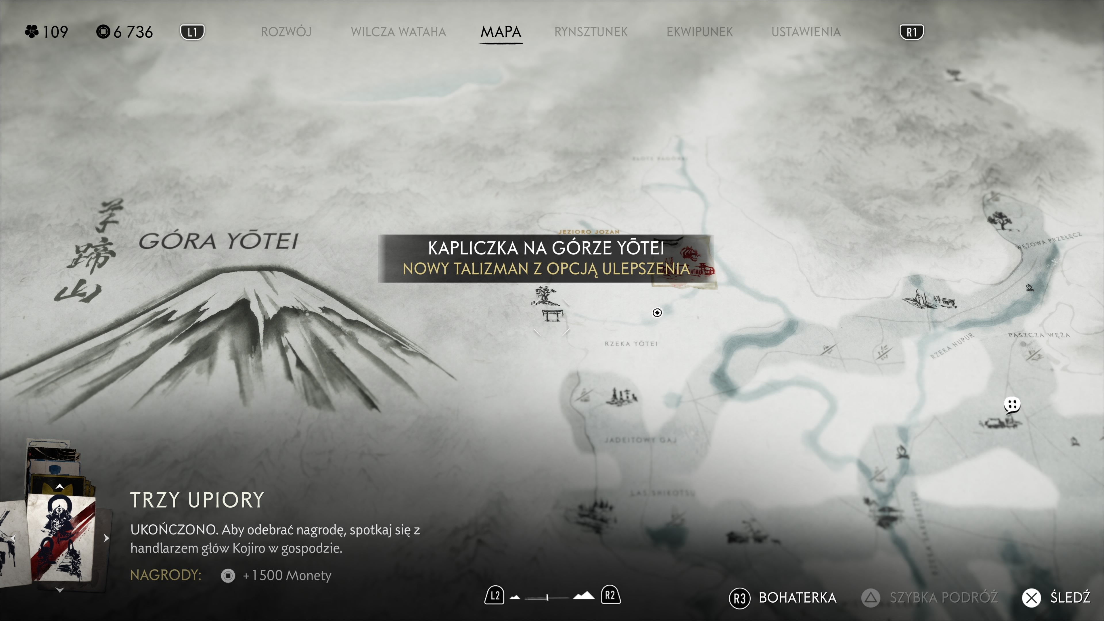 Ghost of Yotei - Łąki Yotei: Kapliczki i talizmany