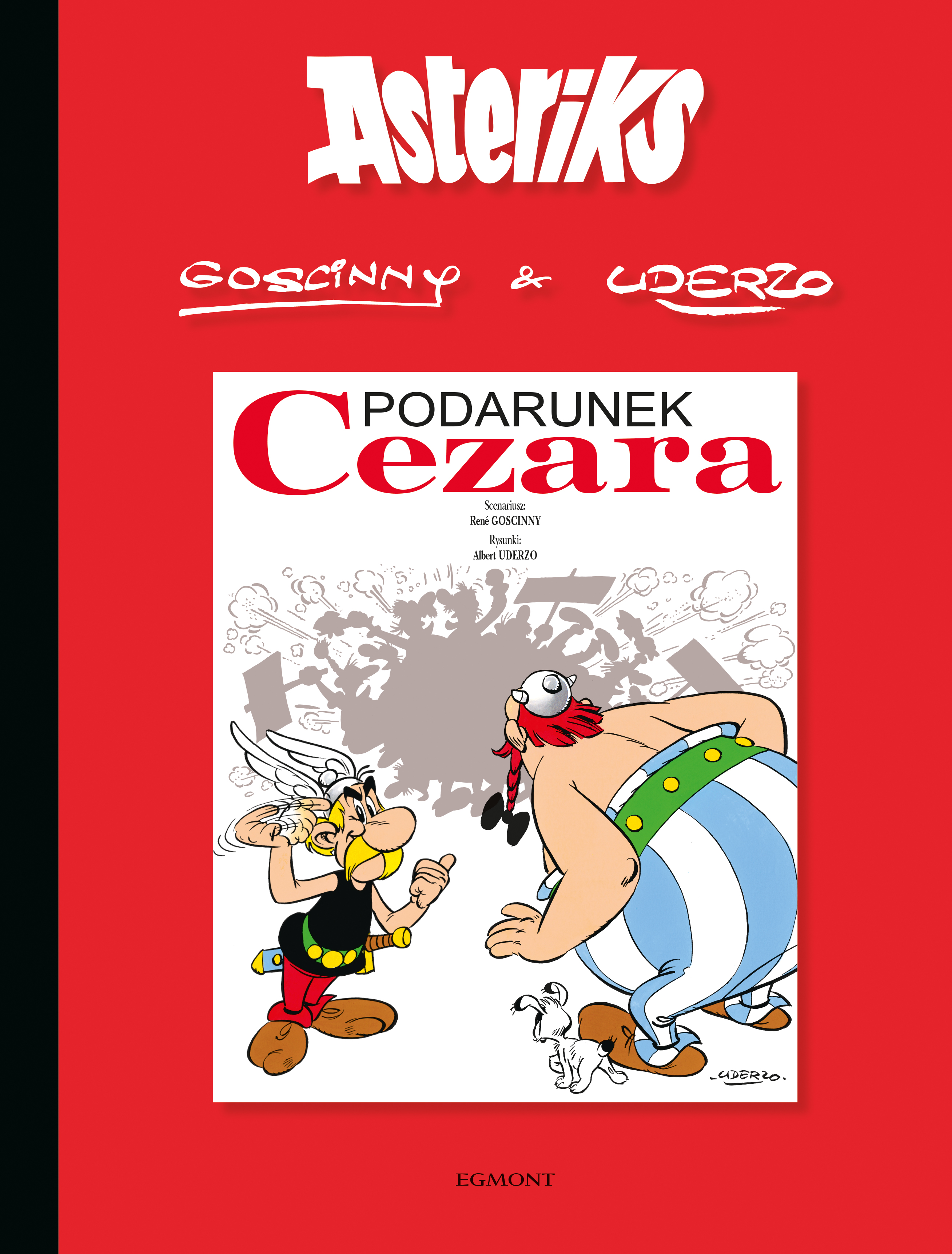 Asteriks. Podarunek Cezara, tom 21