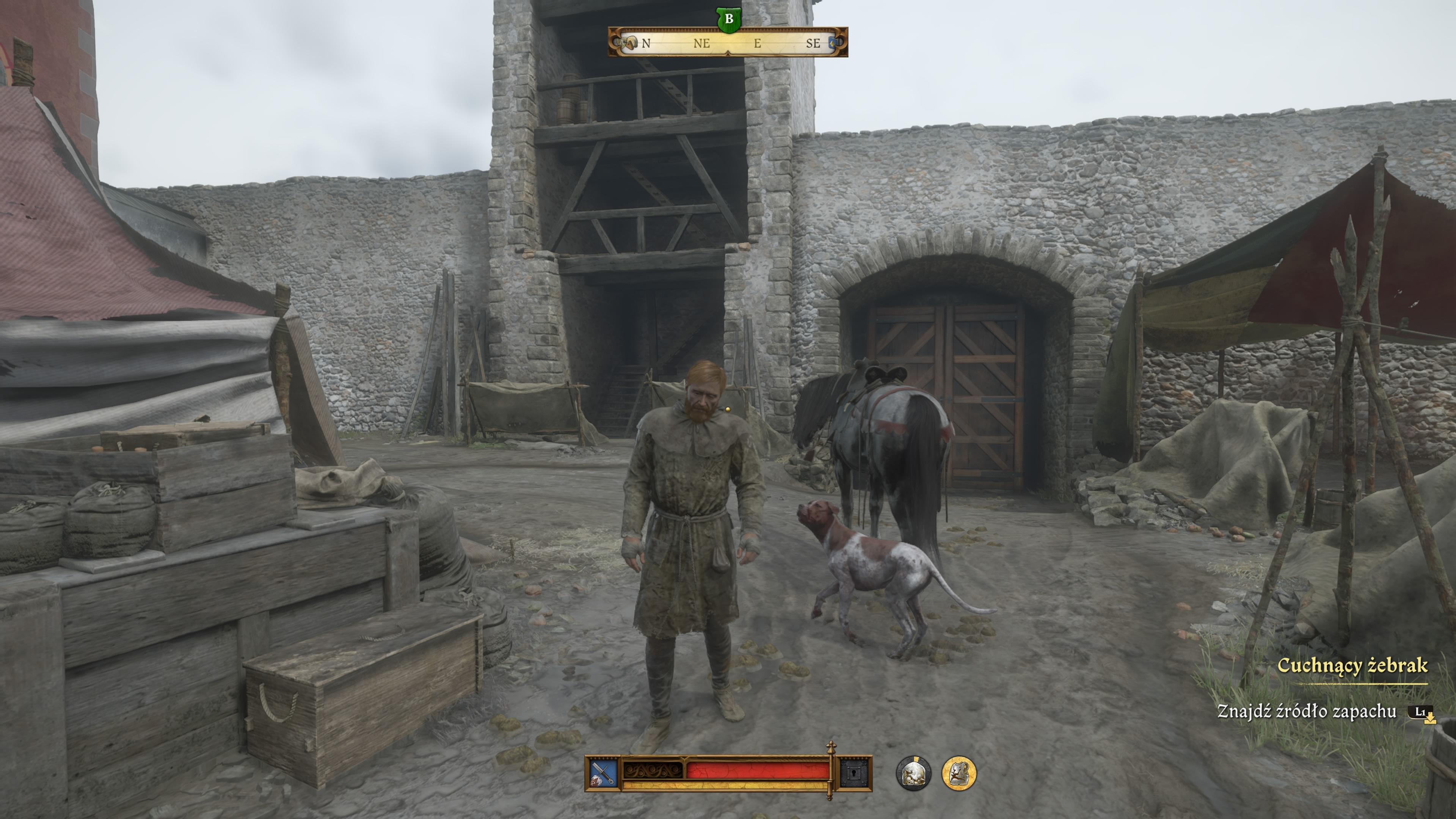 Kingdom Come Deliverance 2 - Ostatni krok: Włosi, Wolf, eliksir Redukcja, łaźnia, ubrania, korba