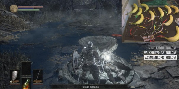 Dark Souls 3 za łatwe? Czas skończyć grę na...bananach