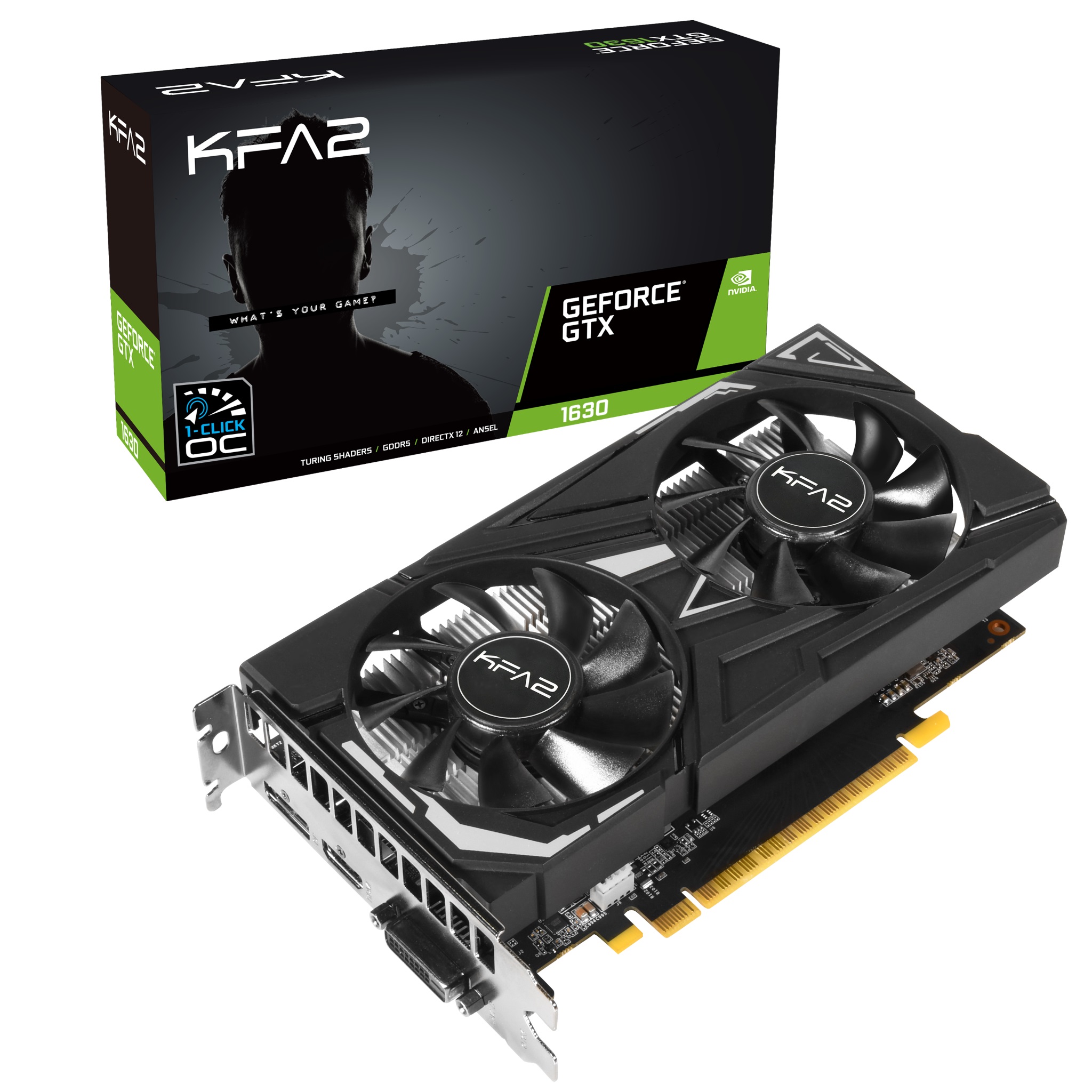 GeForce GTX 1630 EX (1-Click OC)