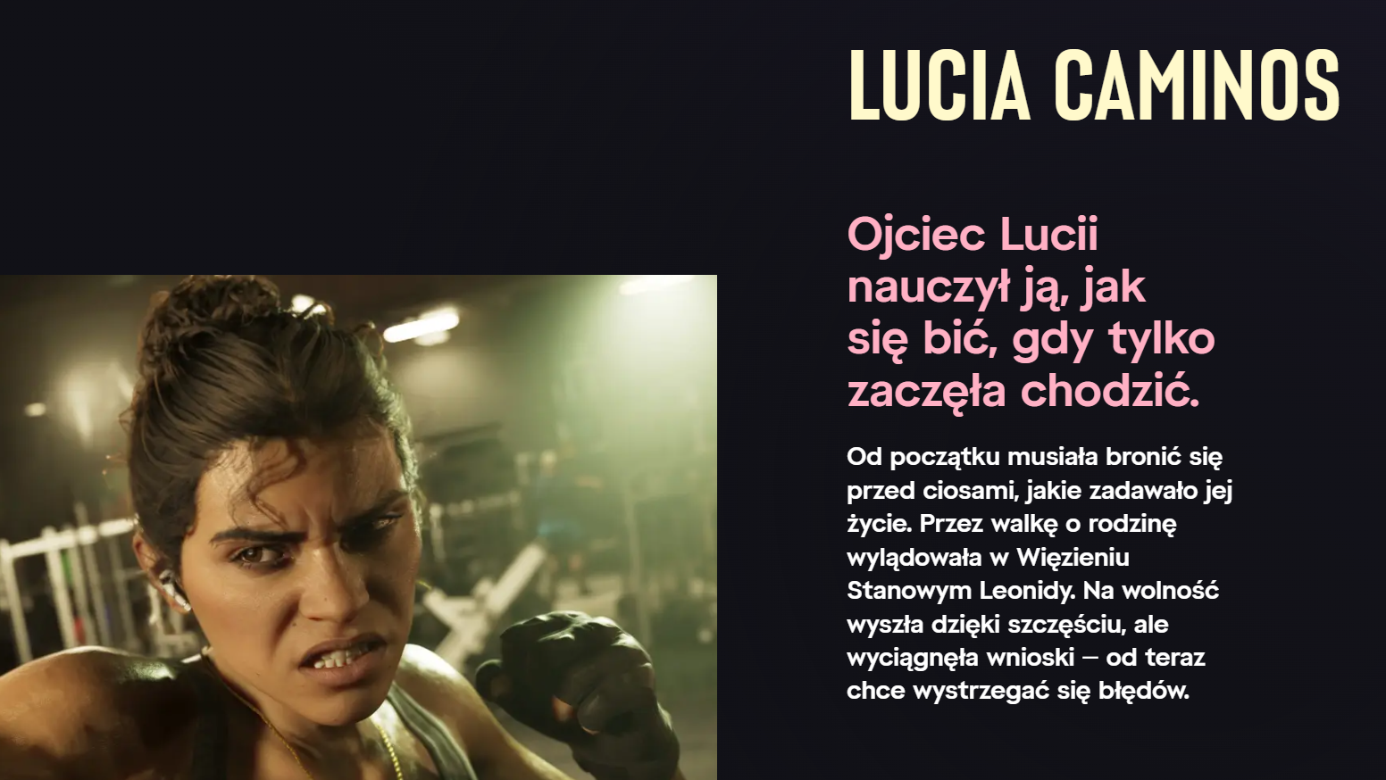GTA 6 Lucia Bio