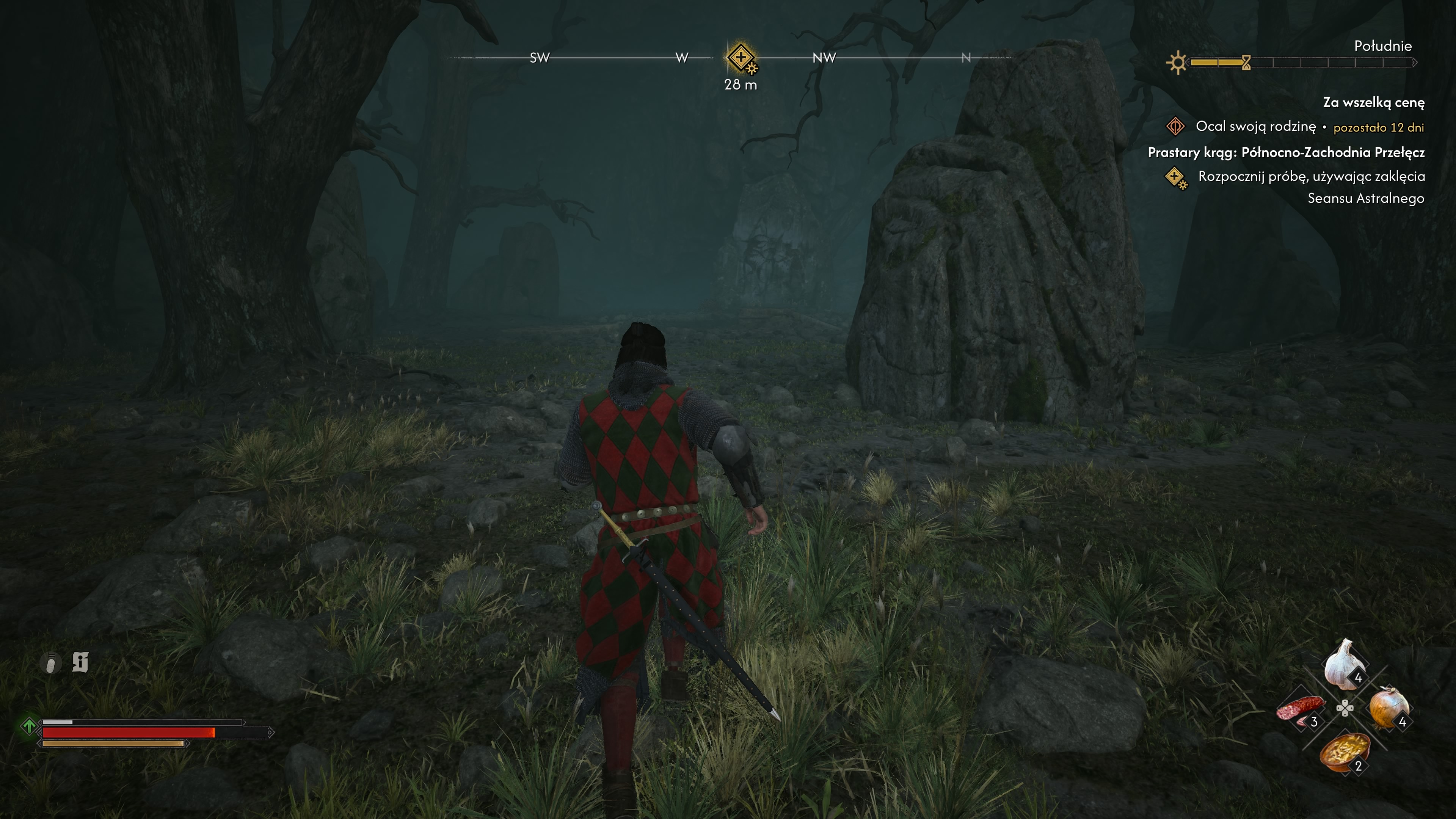 The Blood of Dawnwalker - Prastare kręgi Kotliny, Pielgrzymka po moc: kamienie, klify, freski, lokalizacja